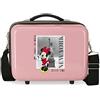 Disney Topolino e Minnie viaggiano per il mondo New York Nude Trousse da toilette adattabile 29x21x15 cm ABS rigido 9,14 l 0,8 kg