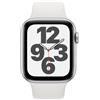 Apple Watch Series SE 1 (2020) GPS + Cellular 44 mm - Alluminio Argento - Cinturino Sport Bianco, fair