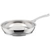 Lagostina Orchestra Padella Con Manico Lungo In Acciaio Inox 18/10 Ø 28 cm, Fondo Lagotherm 3 Strati, Effetto Specchio Esterno e Interno Satinato, per Tutte le Fonti di Calore