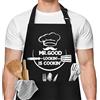 HENGBIRD Grembiule Barbecue Uomo, Nero Grembiule da Uomo, Grembiule da Cucina con 2 Tasche Impermeabile Grembiule, Nero Grembiule da Cucina da Uomini Donna Regalo Per papà Cuoco Chef Regolabile