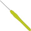 Coopay Uncinetto da 2,0 mm con manico colorato in TPR - Uncinetto ergonomico per mani artritiche - Manico morbido e uncinetto in alluminio
