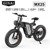 GUNAI MX25 Bici Elettrica Per Adulti Bicicletta Da Strada Elettrica 48V 25Ah Fatbike MTB E-bike 20 "Mountain Ebike - MX25