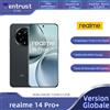 realme Versione globale realme 14 Pro + 5G Smartphone Snapdragon7s Gen 3 6000mAh Batteria 80W SUPERVOOC Carica Sony 3X Periscope OIS Camera - Suede Grey