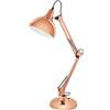 Eglo Leuchten my light Lampada da studio rame lucido Borgillo orientabile in metallo 1XE27 94704/20
