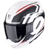 SCORPION - Casco SCORPION - Casco Exo-Tech Evo Furio Matt Bianco / Nero / Rosso