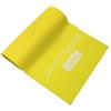 JK FITNESS 10x Bande Elastiche Gialle Resistenza Leggera - Dimensioni 180x15 cm, spessore 0,35 mm