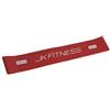 JK FITNESS 10x Loop Band in Lattice Medium, colore Rosso - Dimensioni 60x5 cm, Spessore 0,8 mm