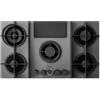 Elica NikolaTesla Flame EVO GR/A/88 Grigio Da incasso 88 cm Gas 5 Fornello(i) Cappa da incasso