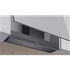 BARALDI - 01PRF116BL70DD - CAPPA PROFILE INCASSO cm. 116 - Nera -700 m3/h DRY DROP