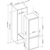 Schock SRI30VA/2 frigorifero con congelatore Da incasso 256 L E Bianco