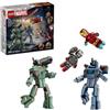 Lego Marvel Iron Man e War Machine contro i droni di Hammer 76320 di Lego