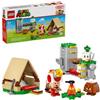 Lego Mario In Campeggio Con Capitan Toad 72040 di Lego
