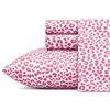 Betsey Johnson - Lenzuola XL doppie, setosa e leggera, resistente allo sbiadimento e alle rughe (leopardo, Twin XL)