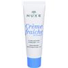 LABORATOIRE NUXE ITALIA Srl Nuxe Crème Fraiche de Beauté Fluido Opacizzante Idratante 48H Pelle Mista 50ml, Idratazione e Opacizzazione