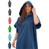 NirvanaShape Accapatoio Uomo/Donna Stile Poncho Accappatoio Microfibra e Asciugamano Palestra