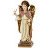 DRW Figura Arcangelo 11 cm Resina in Scatola PVC con Storia (San Zaquar)