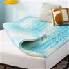 Best Price Mattress Coprimaterasso in schiuma aerobreeze a 5 zone, 5 zone, certificato CertiPUR-US, Twin XL