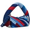 Desigual Tracolla, Accessori Borsa A Spalla in Denim Donna, Blu, One Size