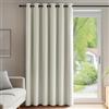 Deconovo Tenda Camera da Letto Oscurante per Interni 280 CM Altezza, Termica Isolante con Anelli per Finestre 1 Pannello, 200x280 CM, Beige Chiaro