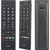 YiBiChin Nuovo telecomando di ricambio CT-90326 per Toshiba TV compatibile con CT-90380 CT-90386 CT-90325 CT-90351 CT-90329 CT-90436 CT-90336 TH-55LRU50 TH-42LRU50 50L5200U TH-42LRU20 26AV615DB 22SL410U
