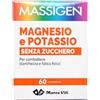 MARCO VITI FARMACEUTICI SpA MASSIGEN MAGNESIO POTASSIO SENZA ZUCCHERI 60 COMPRESSE