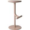 MAGIS sgabello girevole regolabile in altezza TIBU con seduta rivestita - SD1960-5089-605