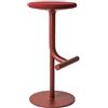MAGIS sgabello girevole regolabile in altezza TIBU con seduta rivestita - SD1960-5046-686