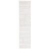 SAFAVIEH Tappeto Geometrico perSoggiorno, Sala da pranzo, Camera da letto - Melody Collection, A Pelo Corto, Avorio e grigio, 66 X 183 cm