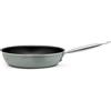 METRO Professional Padella, alluminio/acciaio inox, Ø40cm x 15cm, utilizzabile in forno fino a 240°C, resistente alle abrasioni e ai graffi, argento
