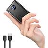 Coolreall Power Bank 20000mAh, 22.5W PD & QC4.0 Mini Powerbank Ricarica Rapida con Display LED, Tri-Uscite Caricatore Portatile per iPhone Galaxy Xiaomi Huawei Ecc