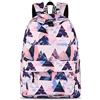 YANAIER Zaino per la scuola da ragazza, alla moda, per il tempo libero, per donne, adolescenti, ragazzi, impermeabile, con scomparto per laptop, Montagna Rosa, Rucksack