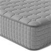 Vesgantti Materasso una Piazza e Mezza 120x190x24 cm, Materasso a Molle Insacchettate Individuali, Memory Foam Supporto Ergonomico a 7 zone, Traspirante Anti umidità, Rigidità Media, Grigio