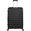 GHEPARD Valigia rigida Trolley da viaggio con serratura a combinazione, 4 Ruote - SoftGlide (Nero, 75 cm)