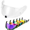 PSLER Visiera per Casco per EXO 520 1400 R1 Visiera Colorata per Scorpion EXO 391 520 1400 R1,Protezione UV per Moto Accessori di Ricambio per Visiera Protettiva(Trasparente)