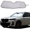 DIYUCAR Parasole per parabrezza auto, parasole per parabrezza anteriore dell'auto, pieghevole, UV, per BMW X3 G01 2018-2022 (1 pz)