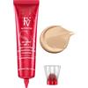 FV Fondotinta Poreless Coprente Professionale per il trucco Impermeabile a Lunga Durata, Base con Finitura Liscia per Pelli Normali/Secche, 30g, 1.05fl/oz (Natural Beige)