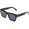 DAVID BECKHAM Db 7099/S Occhiali, Nero, 51 Uomo