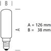 Bot Lighting S.r.l. Lampadina Tubolare bot led 7w Luce Naturale 4000k 806lm e14