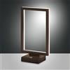 Fabas Luce S.p.a. Lampada Tavolo Corten a led 15w 3000k 1750lm Dimmerabile Bard Fabas