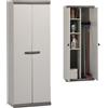 Garofalo Mobiletto Portascope Grigio Scuro 2 Ante da Esterno Scik Basic Recycled H.170