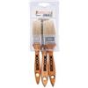 Pennellificio 2000 Kit 3 Pennelli Fibre Sintetiche per Idropittura o Rifiniture