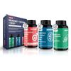 ORBIS NEUROWIT + TESTOWIT + RESET | Set Forza Totale Uomo | Supporto Cognitivo, Ormonale e Cardiaco Naturale | Con Bacopa, Ashwagandha, Curcuminoidi, Muira Puama e RedNite® | 330 Capsule