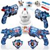 VATOS Set di tag laser ricaricabile con proiettore, 2 giocatori pistola giocattolo con proiettore e display digitale a LED, giochi di tiro con 3 obiettivi, perfetto giocattolo familiare per bambini