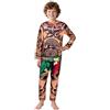 DiULi Costume Oceania Maui per Bambino, Costume Maui Oceania, Felpe Maglie a Manica Lunga e Pantaloni, Costume per Carnevale e Feste Tematiche, Cosplay per Bambino, Taglia 130