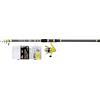 Berkley Catch More Fish Trout Tele Combo, canna da pesca e mulinello combinato, mulinello versatile pre-bobina con mono, scatola per attrezzatura con esche e accessori, pesca predatore, trota, nero,
