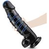 BDSMYEE dildo gigante dildo realistico mostruoso anale con ventosa giocattolo sessuale erotico per donne giocattolo sessuale da solista per donne estremamente duro (L)