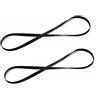 Alnicov Sostituzione della cinghia del giradischi 2PCS Lunghezza piega 270MM per giradischi in vinile retrò Adatto per tutti i tipi di giradischi a cinghia