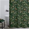 Catherine Lansfield Enchanted Twilight Animals 180 x 180 cm tenda da doccia verde foresta