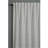 Gardinia Sehlbach Tenda pronta per l'uso con fettuccia, Motivo a conchiglia, Bianco, 140 x 245 cm, Motivo in jacquard, Traslucido, Opaco, Certificato Oeko-Tex, Possibilità di arredamento versatile