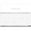 younikat 100x Tovagliette Carta Pois A3 Bianco Design Moderno - dv1026